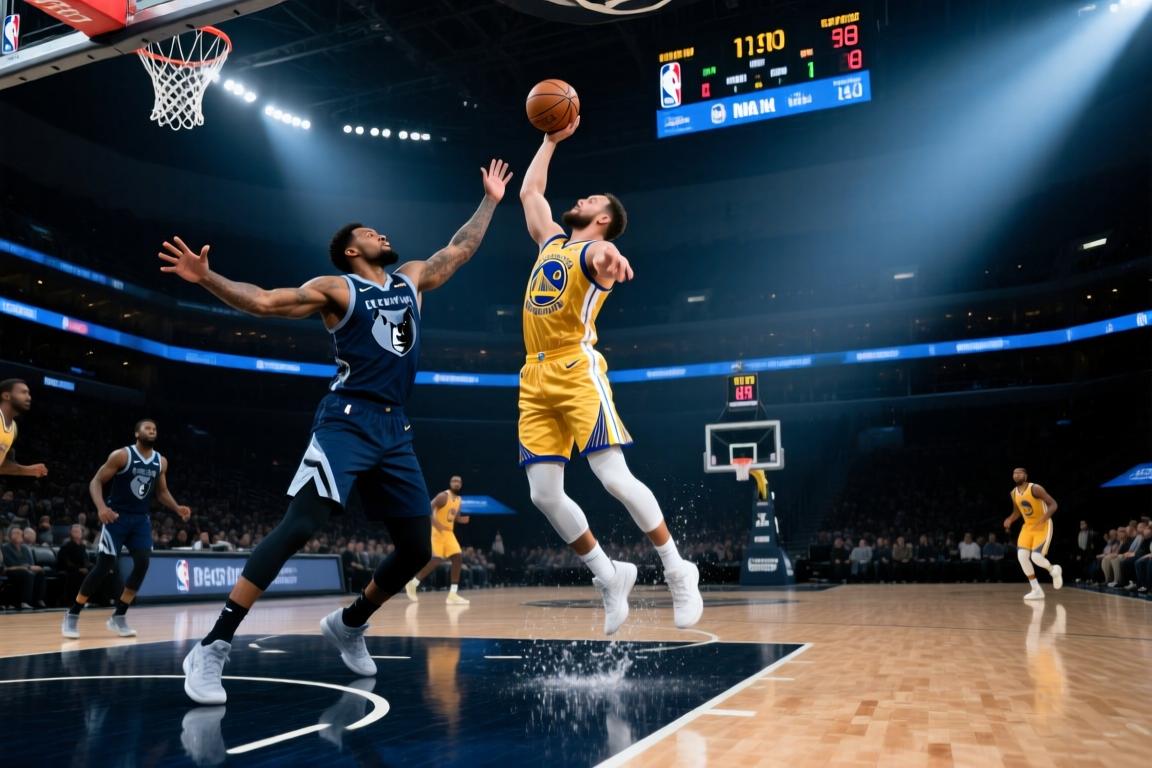 NBA常规赛灰熊-勇士全场录像