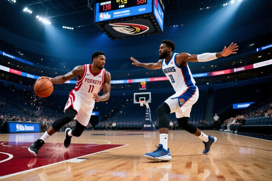 10月25日NBA常规赛火箭-老鹰全场录像