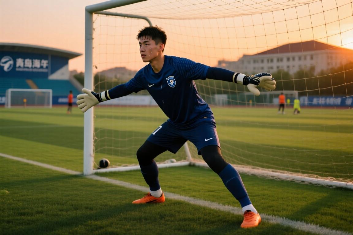 U17国足门将江宇涵辟谣:从未离开青岛海牛,为家乡球队出战是毕生梦想