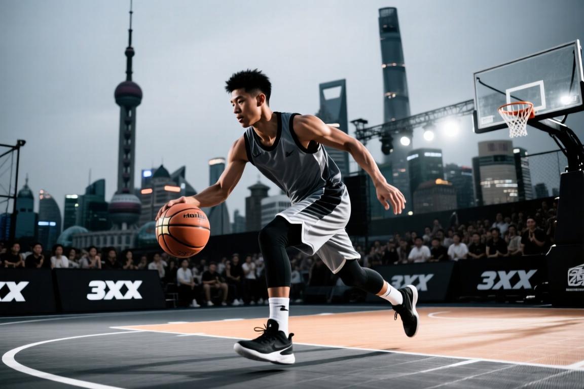 丝滑至极！马克西中国行上海站亮相3X3表演赛 漂移跳投完成压哨绝杀