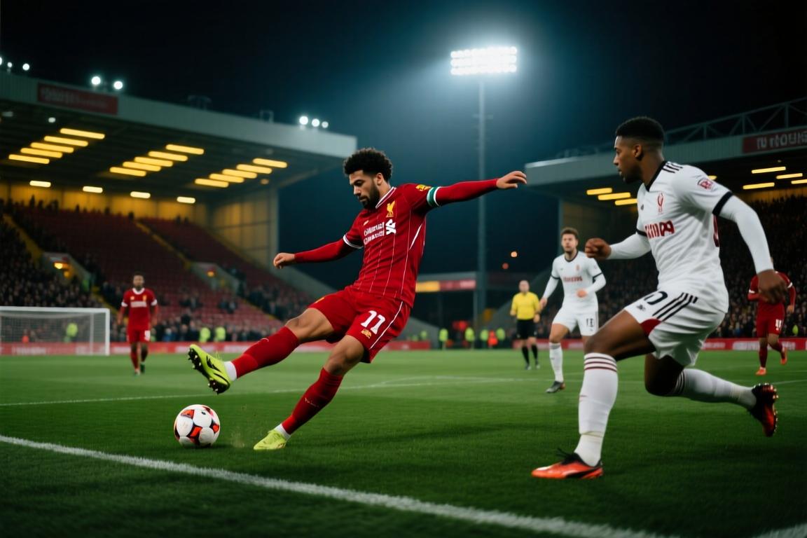 英超半场：利物浦0-1暂落后森林，射门4-8、得分机会1-3全面被动