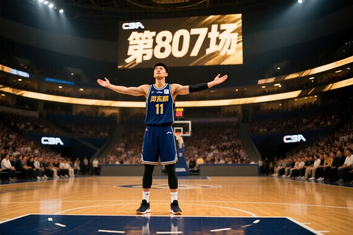 第21季在即！周鹏CBA出战807场 登顶历史出场王