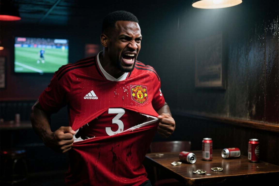 直播翻车！枪迷送印'NETFLIX FC'的曼联球衣，埃弗拉怒斥：滚蛋，我要下播