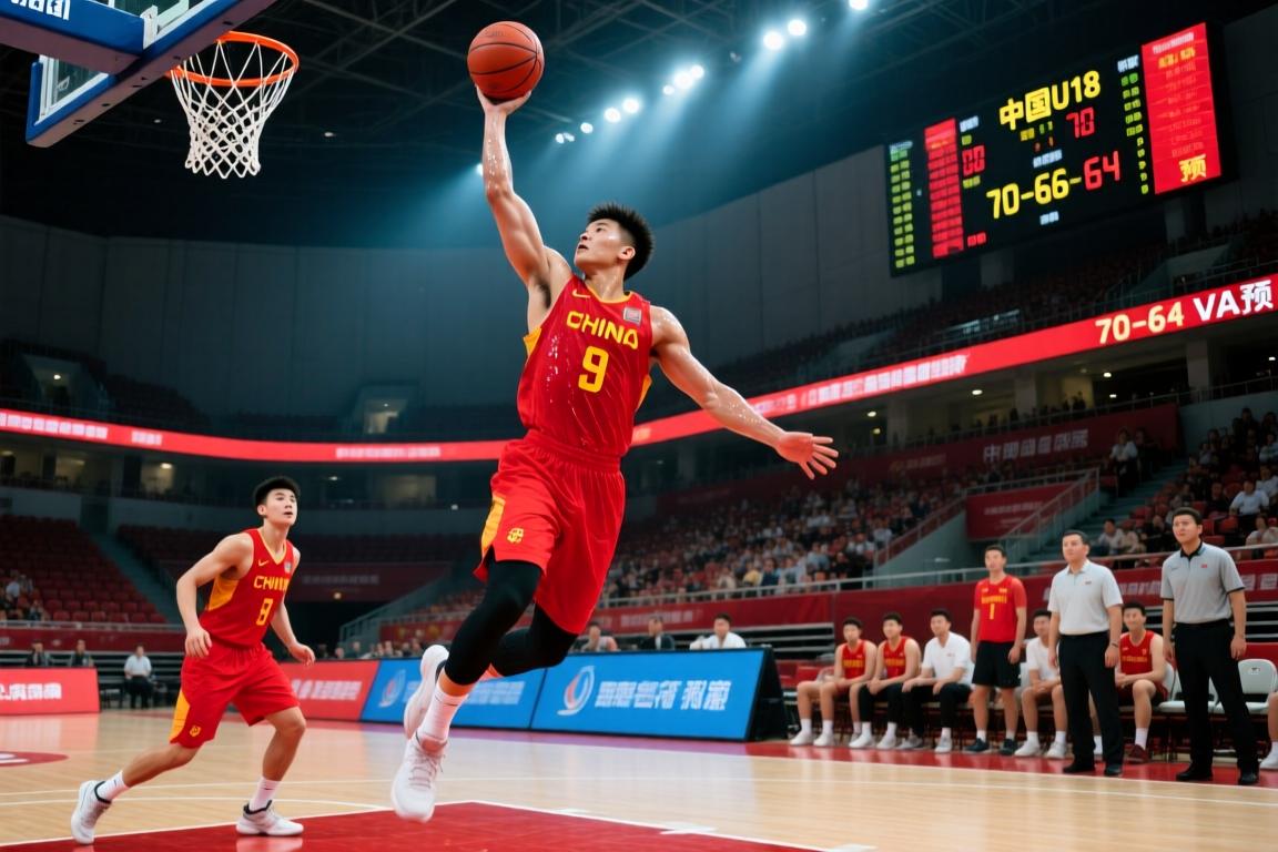 未来杯-中国U18男篮70-64胜VA预科学院 张宇辰17分 张懿赵杰12分
