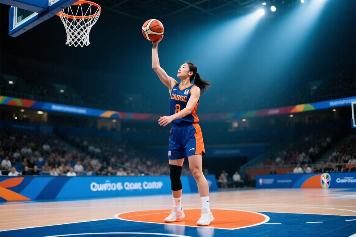 进步明显~张子宇vs美国女篮10罚9中 世界杯资格赛罚球命中率42.9%