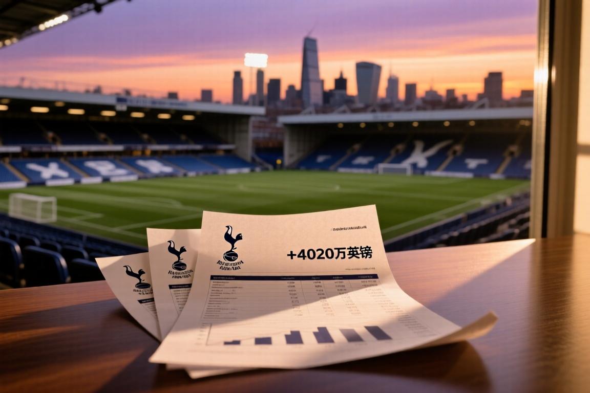 太阳报列英超各队薪资变化：热刺增加4020万镑，曼城减少5520万镑