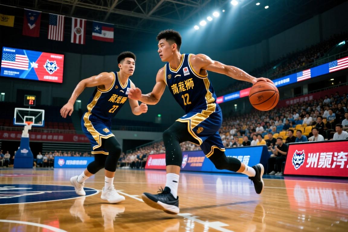 2026中美对抗赛（清远站）- 广州龙狮战胜美国俄亥俄职业篮球队