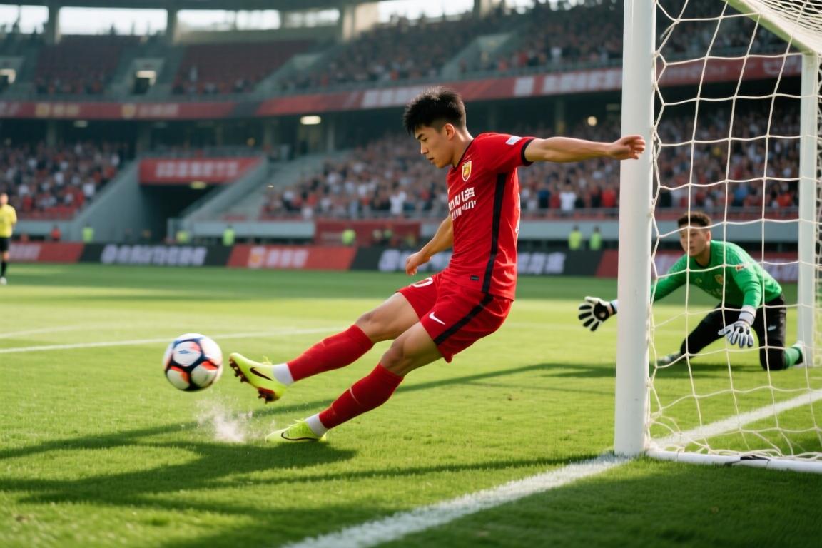 罗竞内切远射弹地入网，牟鹏飞判断失误！英博2-1领先海牛！
