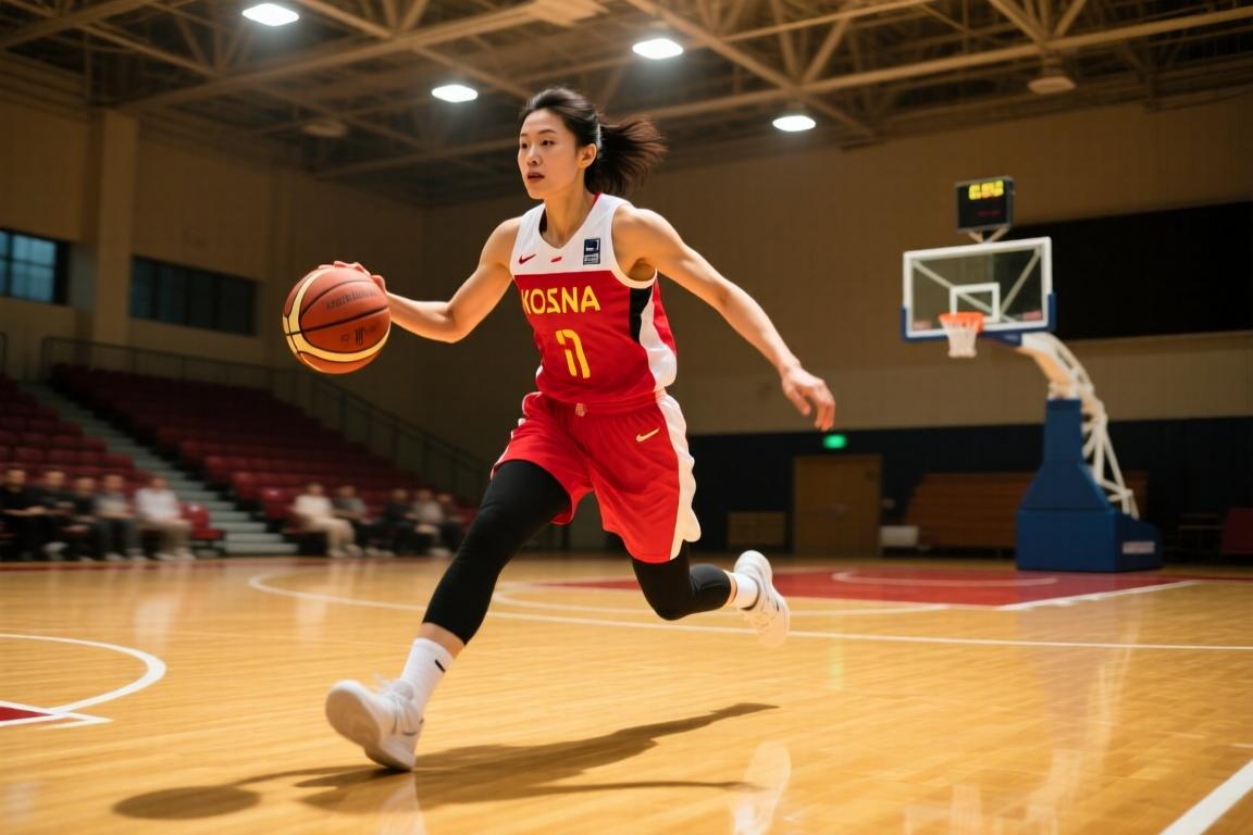 表现不错！韩旭上半场7投3中得到6分3板