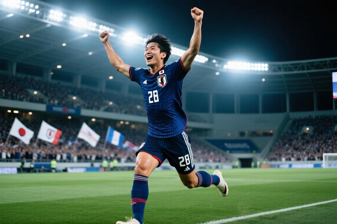 3分见面礼！28岁上田绮世首秀制胜带队登顶，2000万身价近5场4球