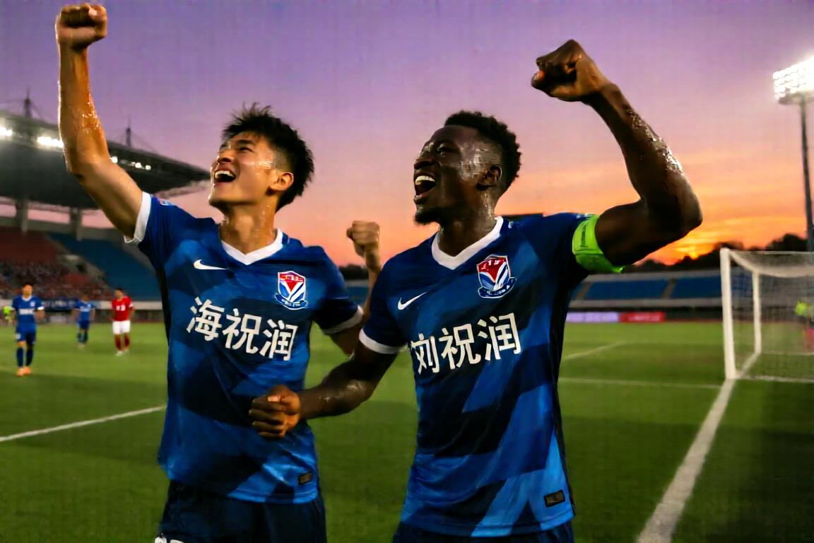 半场-海港暂2-0泰山 刘祝润、安佩姆4分钟2球杨希送助攻