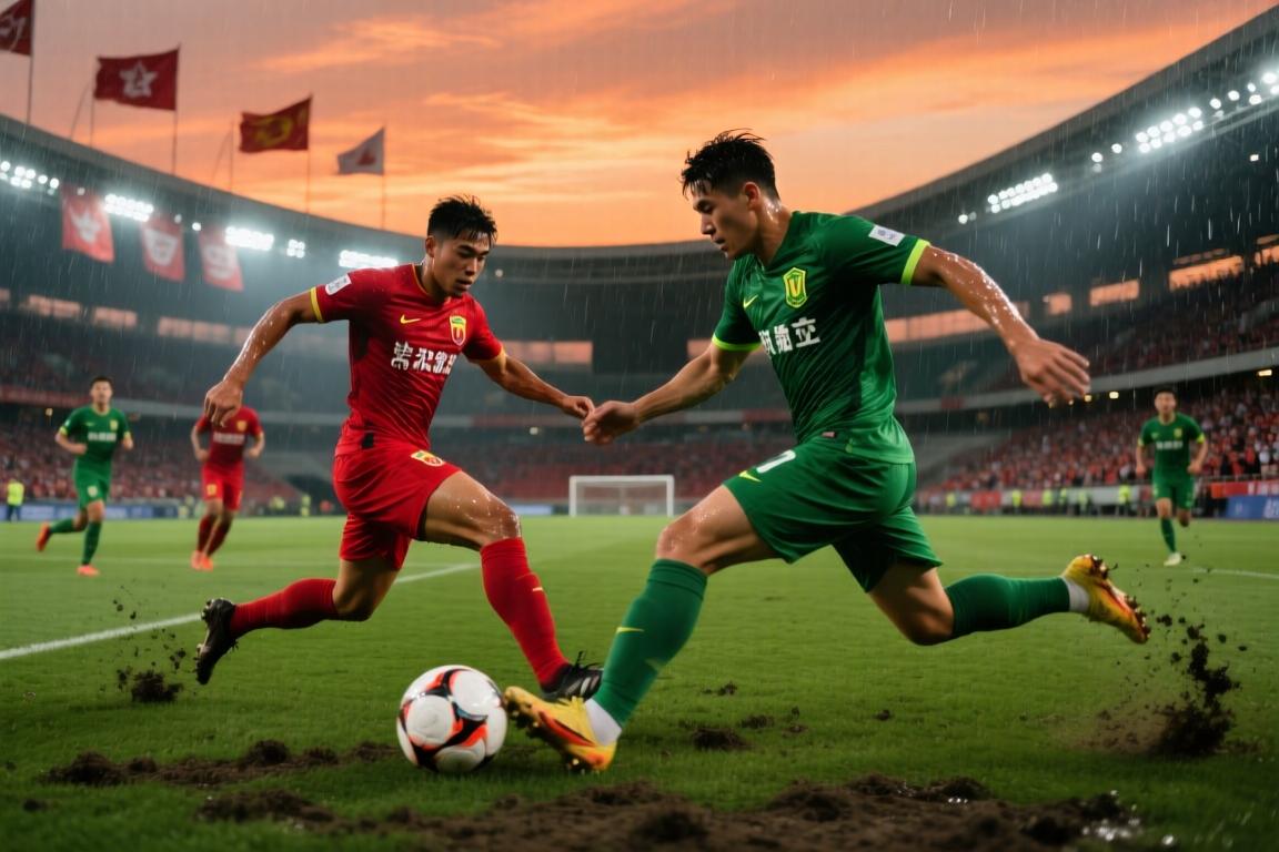 上海海港队0-0战平北京国安队
