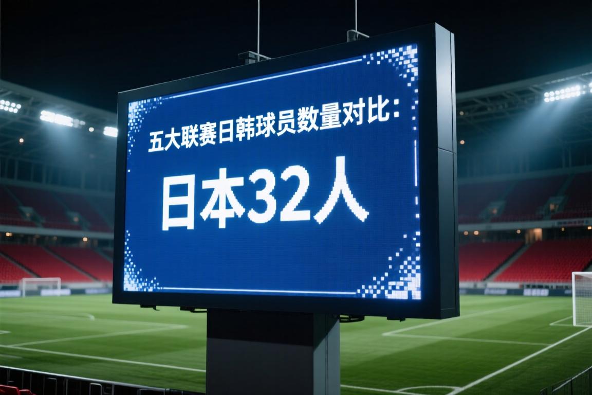 本赛季五大联赛日韩球员数量对比:日本32人,韩国仅剩8人