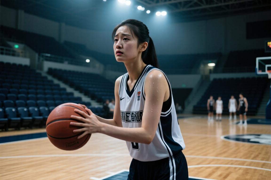 杨舒予7中1与预期相差较大 缺少李月汝后内线轮转少的弱点被放大