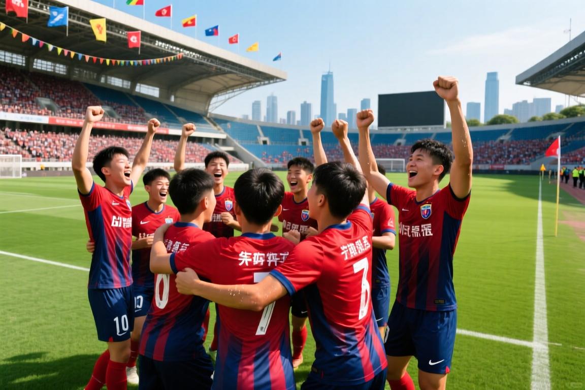 上海海港U15小组赛三连胜后再夺排位赛两胜