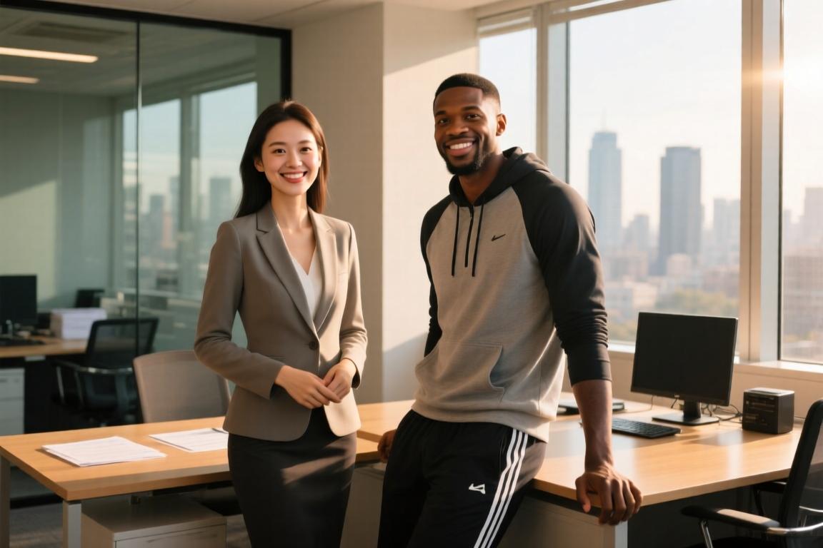 Klutch Sports美女职员晒出与马克西合影：你是唯一让我敢坐过山车的人