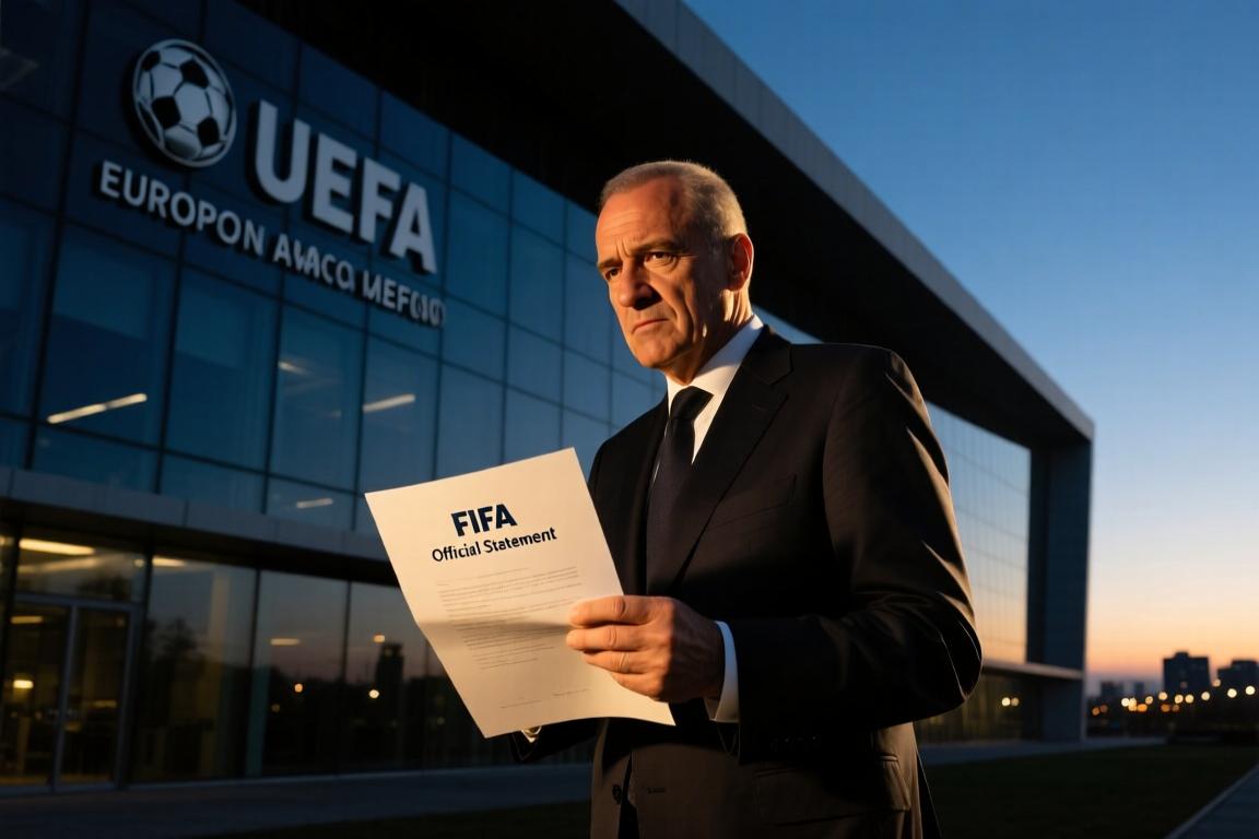 FIFA指控欧足联:针对因凡蒂诺发起诽谤运动 阻止小国财力增长