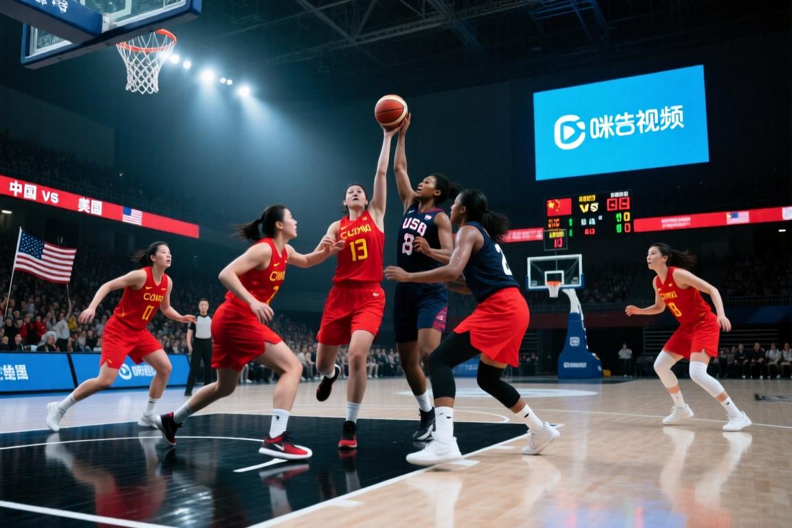 世界杯晚上8:15：中国女篮vs美国上咪咕为中国女篮加油
