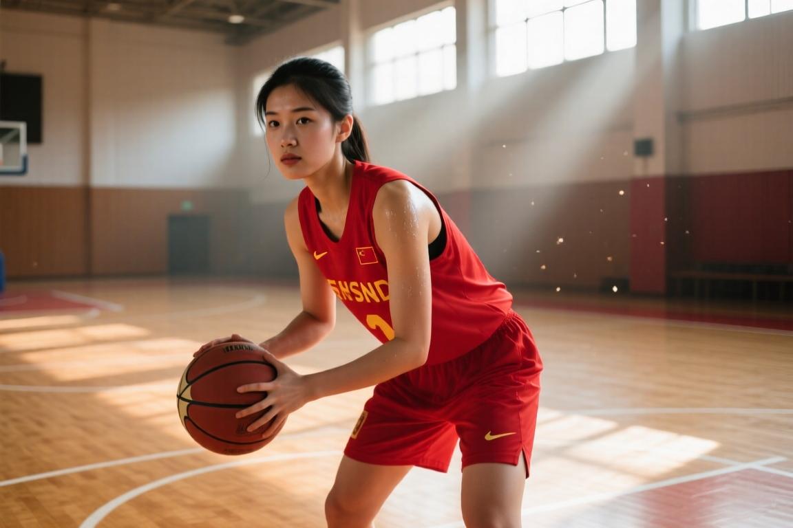 解说：对于这支稚嫩的中国女篮 除了期许 可能这次真的需宽容以待