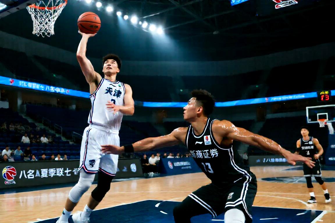 CBA夏季联赛七、八名 浙商证券不敌天津先行者 侯孟泽24+8+3+2断