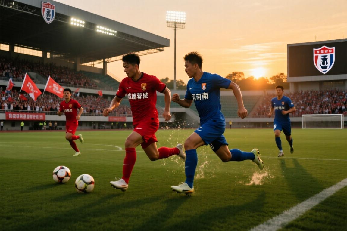 成都蓉城客场0-0战平河南俱乐部彩陶坊