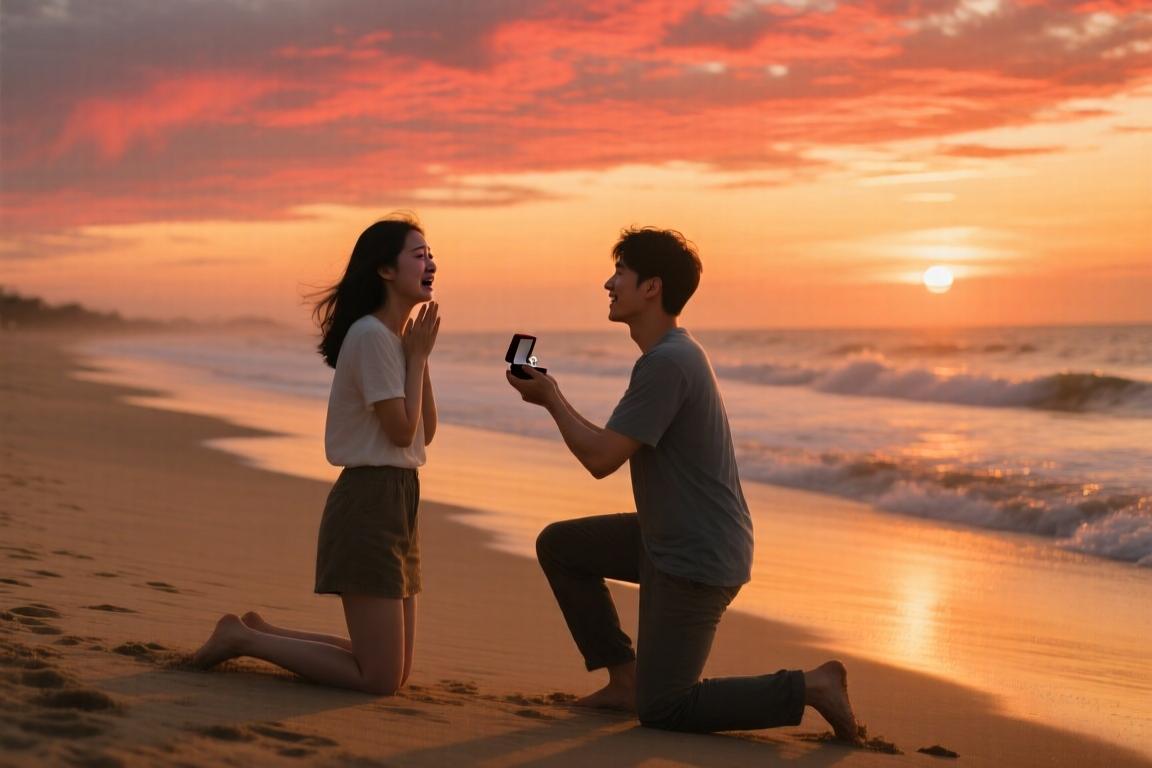 够浪漫的!哈克斯向女友求婚成功 两人相识于2023年选秀夜派对