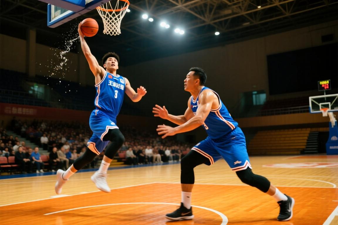王岚嵚15分3助 陶汉林11分12板 山东胜山西夺夏联青岛站季军