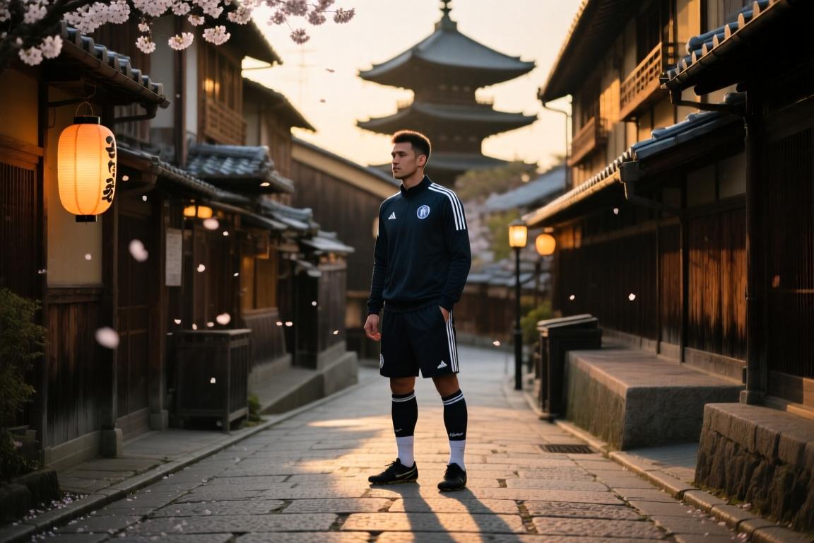 泰山外援泽卡在日本京都旅游，他因伤缺席6-8周