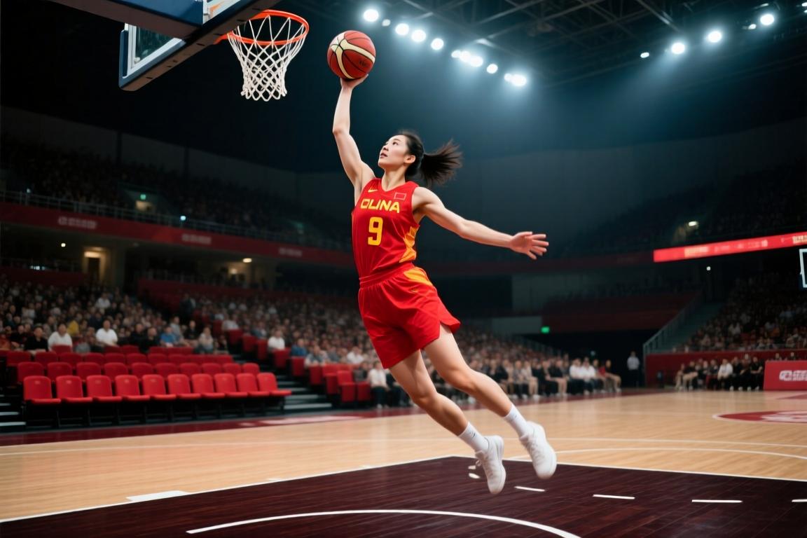 齐鲁晚报:四战连斩两双,韩旭撑起中国女篮内线脊梁