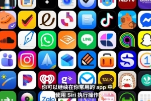 这么小字学谁呢！苹果AI上线 日常APP可使用siri 但中国区无缘
