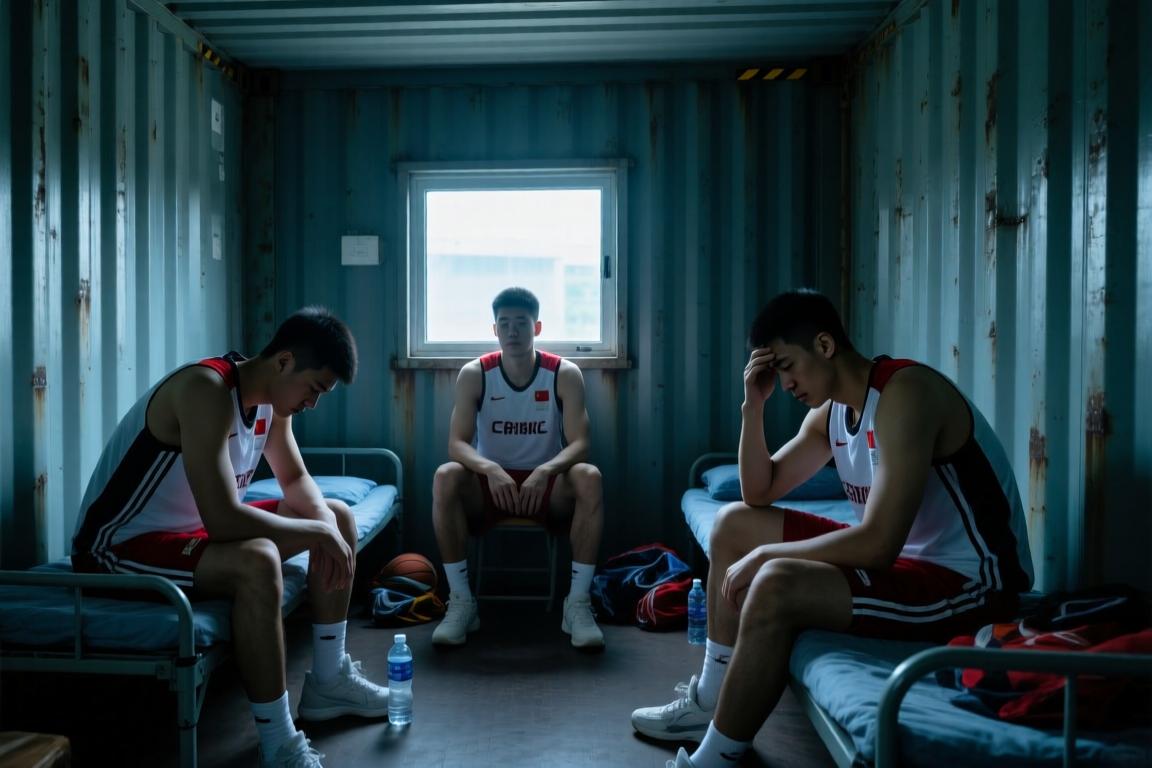 糟糕!媒体人:中国男篮住集装箱改造小房间 三人一间 担心被冲走