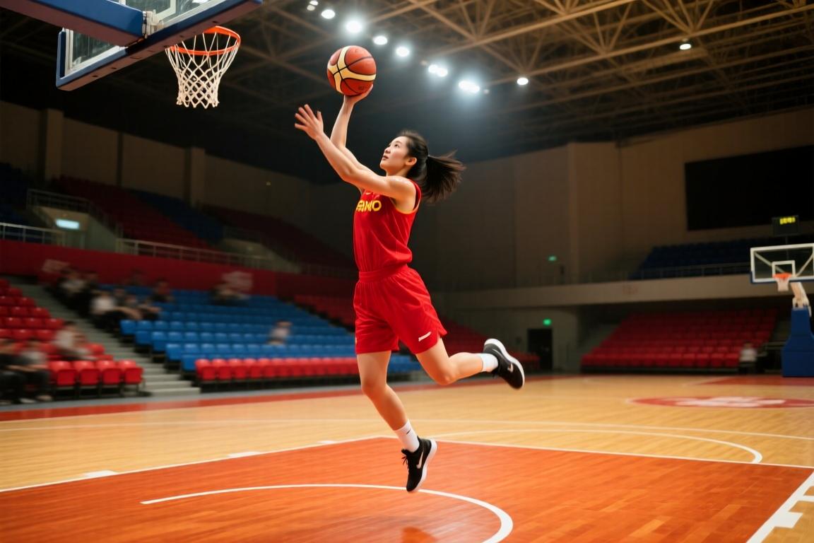 能攻能守！杨舒予半场6中5&三分2中2 砍下12分2板6助2断