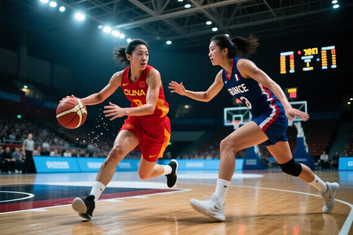 中国女篮今晚对手~法国女篮场均狂轰101.7分&13.7断 实力榜排第一