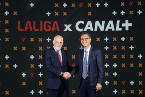 西甲官方:将与法媒Canal+合作,共同打击盗播