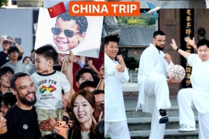 古筝太极样样来！太阳官方分享狄龙中国行精彩集锦：反派魅力征服国际