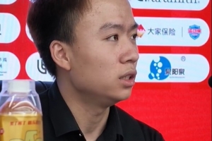 江俊：能在奥沙利文退役之前跟他打一场很不错，没想到能赢他