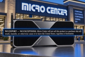 买张显卡还要查身份证！美国RTX5090严禁私自带出境 需签署声明