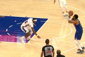 名记：胡克波尔蒂伤情看起来不太乐观 非接触伤病十有八九伤跟腱