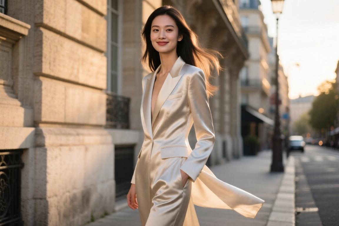 科比大女儿娜塔莉亚晒巴黎活动造型照 一袭浅色长裙亮相状态吸睛
