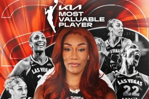 WNBA官方:阿贾·威尔逊再次斩获MVP 生涯第五次创历史纪录!