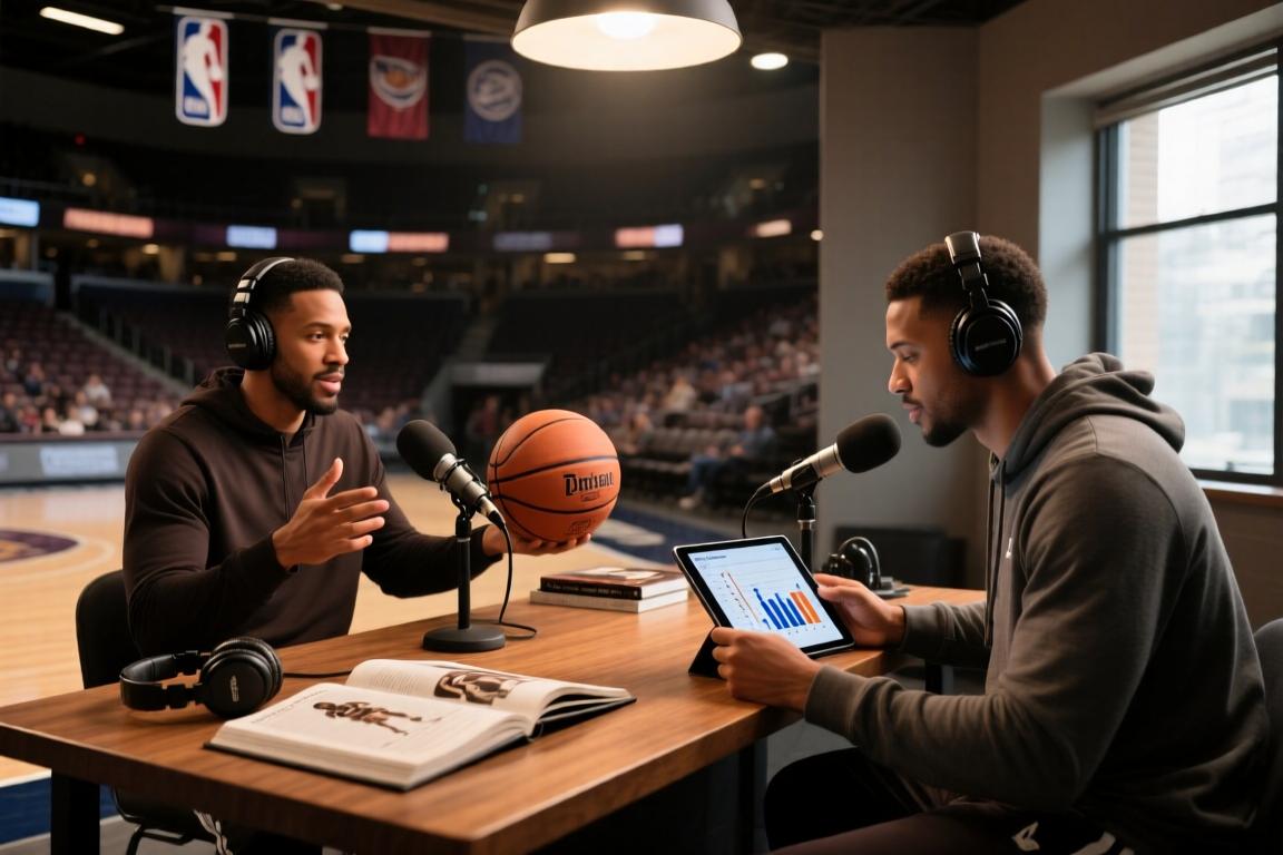 球迷播客中探讨多位NBA球星的历史地位与成就，着重提及艾弗森