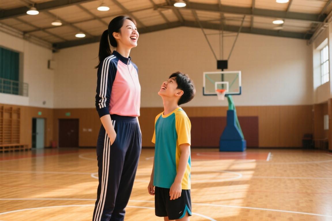 王姐和子宇这身高差也太萌了吧