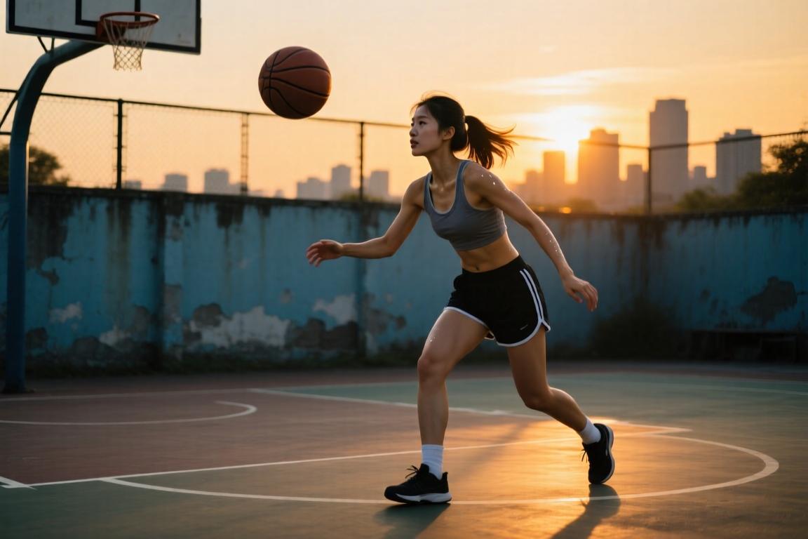 吧友们能在自己朋友圈里，找到运球比这妹纸还6的兄弟么？