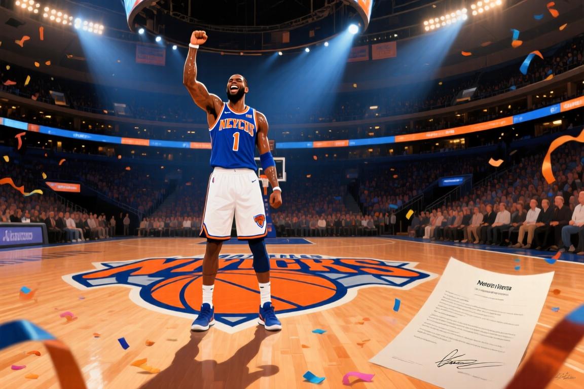 正式签约！恭喜尼克斯！NBA最佳第六人回来了