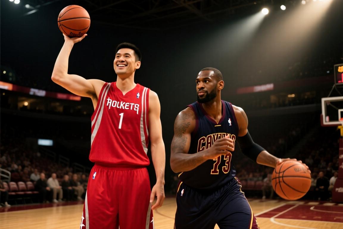 全是青春回忆当年NBALive宣传片，姚明、詹姆斯等出镜