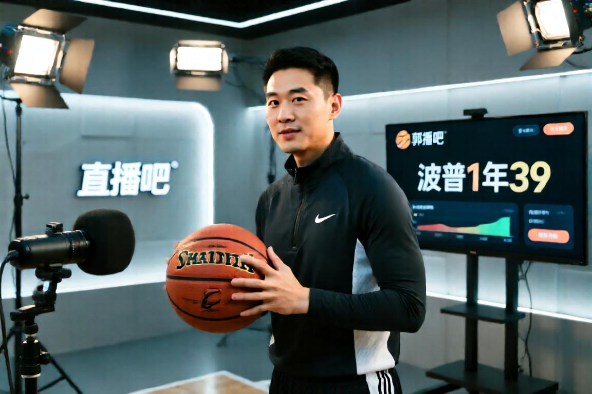 篮球网红郭指导：来自直播吧消息 波普1年390万加盟76人！