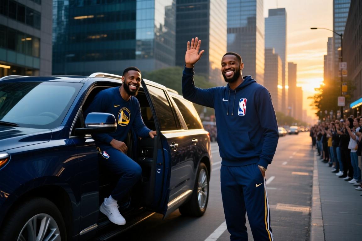 盘点两大NBA球星中国行的座驾