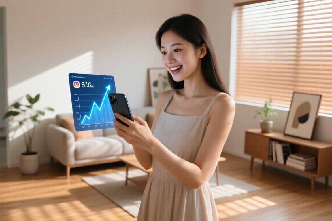 自从五月份与亚马尔交往以后，她的粉丝数量飙升至400万