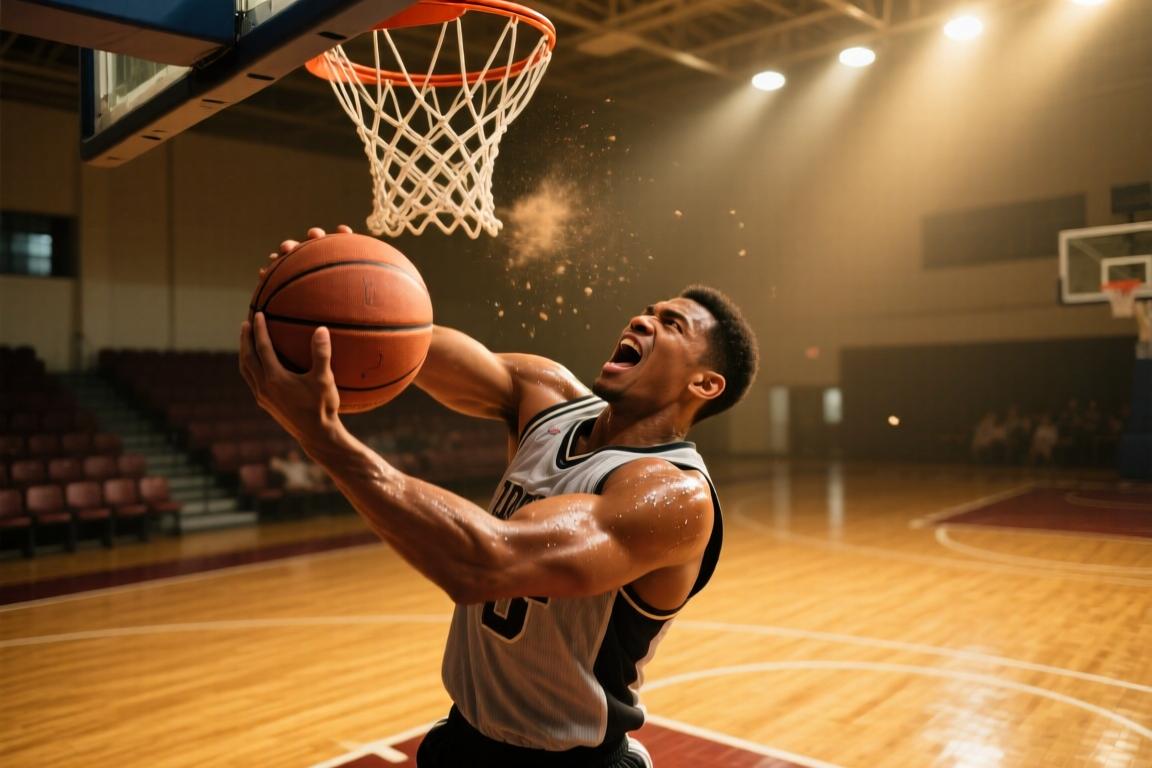 360度转体平框加双手折叠倒C暴扣！逆天扣将为什么没打进NBA？