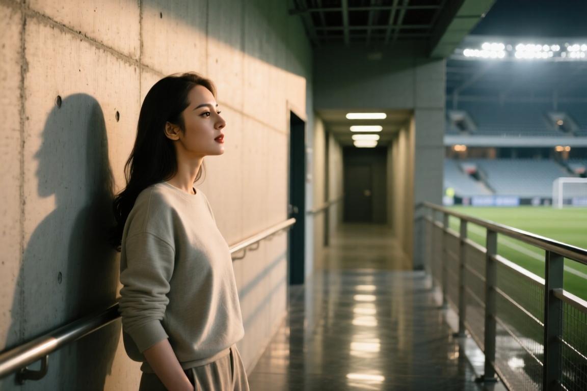 热巴像个小媳妇似的”阿德巴约在球员通道等着阿贾威尔逊下班